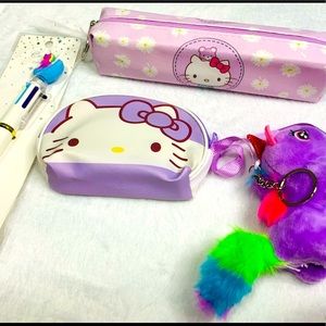 Girls unicorn hello kitty Gift bundle- sanitized